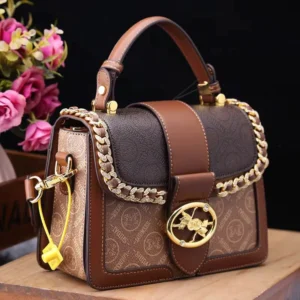 Women's handbag, genuine leather handbag, 2024 autumn_winter high-end texture brand designer single shoulder crossbody bag