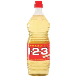 1-2-3 Vegetable Oil – Cholesterol-Free & Heart-Healthy Cooking Oil