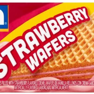 Goya Strawberry Wafers Cookies 15 oz – Crispy, Sweet, Fruity Snack
