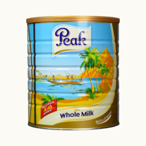Peak Dry Whole Milk Powder 2500g tin full cream Dutch milk with vitamins A and D