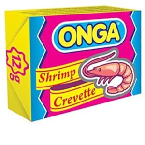 Onga Shrimp Crevette Seasoning Pack of 64 – Flavor Enhancer for Soups & Stews
