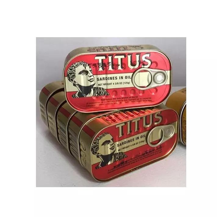 Titus Sardines – Premium Canned Sardines in Oil, Rich in Omega-3 & Protein - Image 3