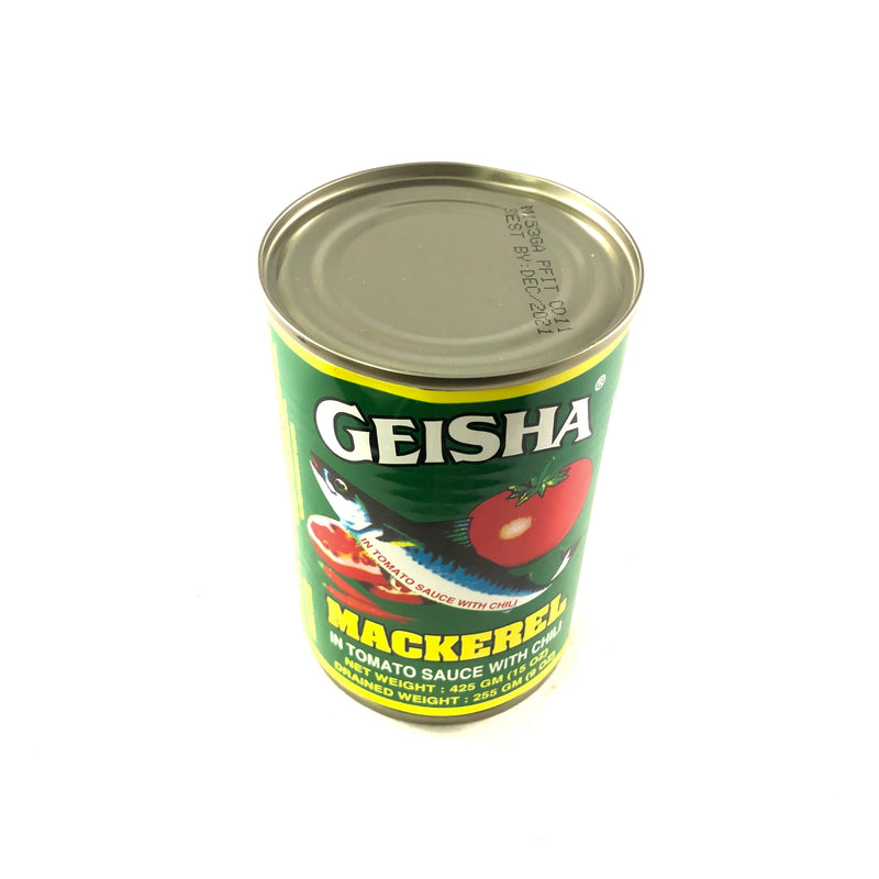 Geisha Mackerel in Tomato Sauce with Chili 15 oz – Premium Canned Fish Rich in Protein & Calcium - Image 3