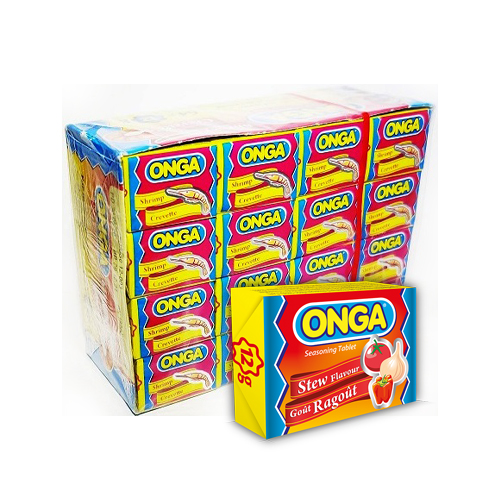 Onga Shrimp Crevette Seasoning – Pack of 64, Rich Flavor Enhancer for Soups & Stews - Image 4