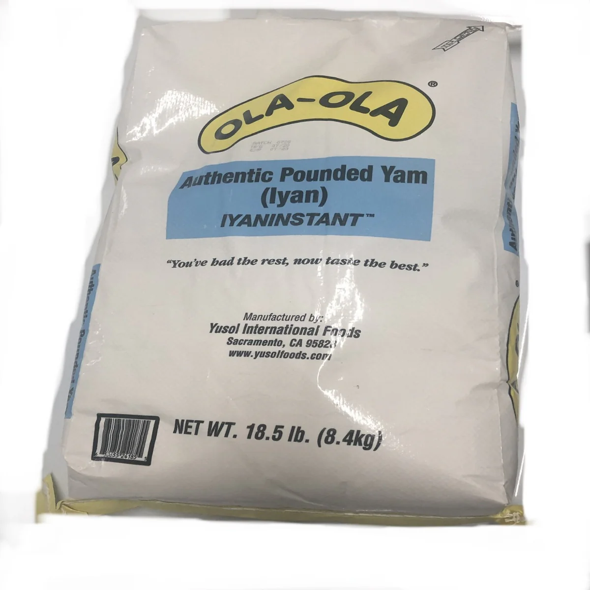 Ola Ola Pounded Yam Flour – premium-quality yam flour for smooth and tasty pounded yam