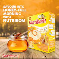 Nutribom Infant Cereal Honey & Wheat 6 Months+ 350g – Nutritious Baby Cereal for Healthy Growth - Image 3