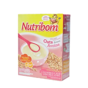 Nutribom Infant Cereal Oats 350g box – nutritious oats baby cereal for 6 months and above